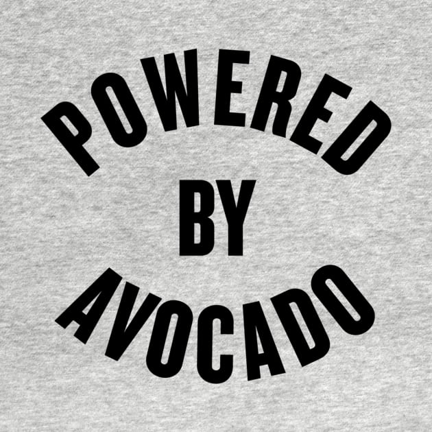 Powered by Avocado by slogantees